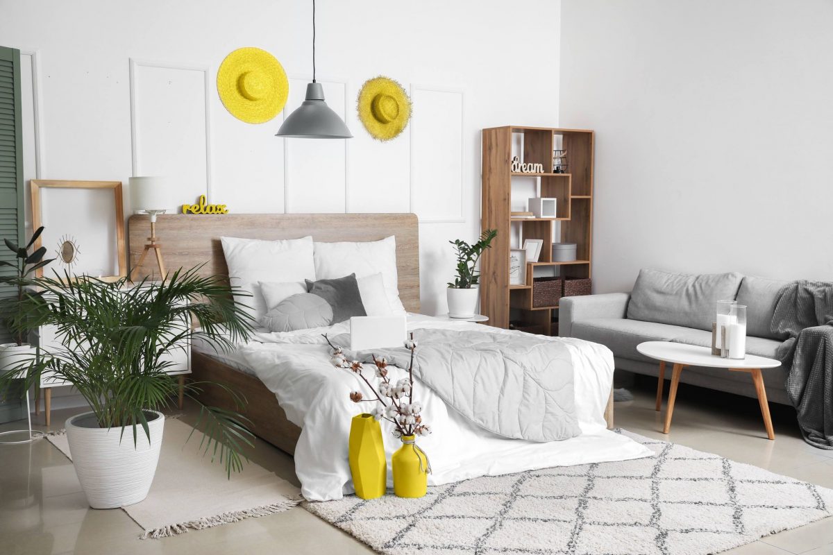 Chambre à coucher déco